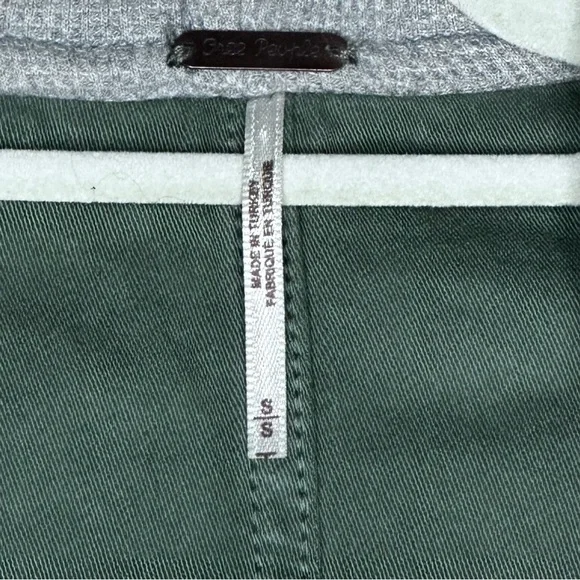 Free People Utility Jacket with Hoodie Insert – Size Small - Picture 3 of 4